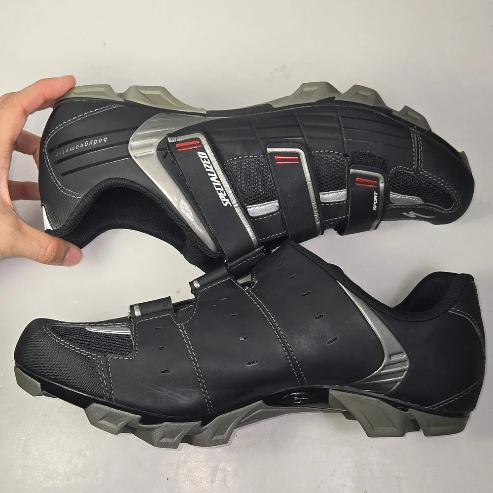 Specialized‎ Sport MTB Mens Cycling Shoes Black Size EU 46 US 12.25 611E-4346